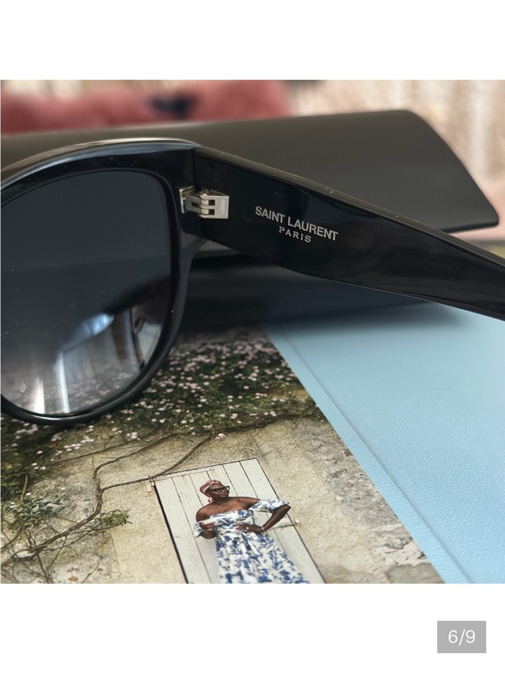 ML3 SAINT LAURENT
SL M3 cat-eye sunglasses Yves Saint Laurent Glossy Black Logo - Picture 6 of 8